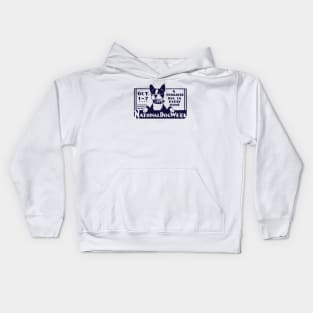 1933 National Dog Week Kids Hoodie